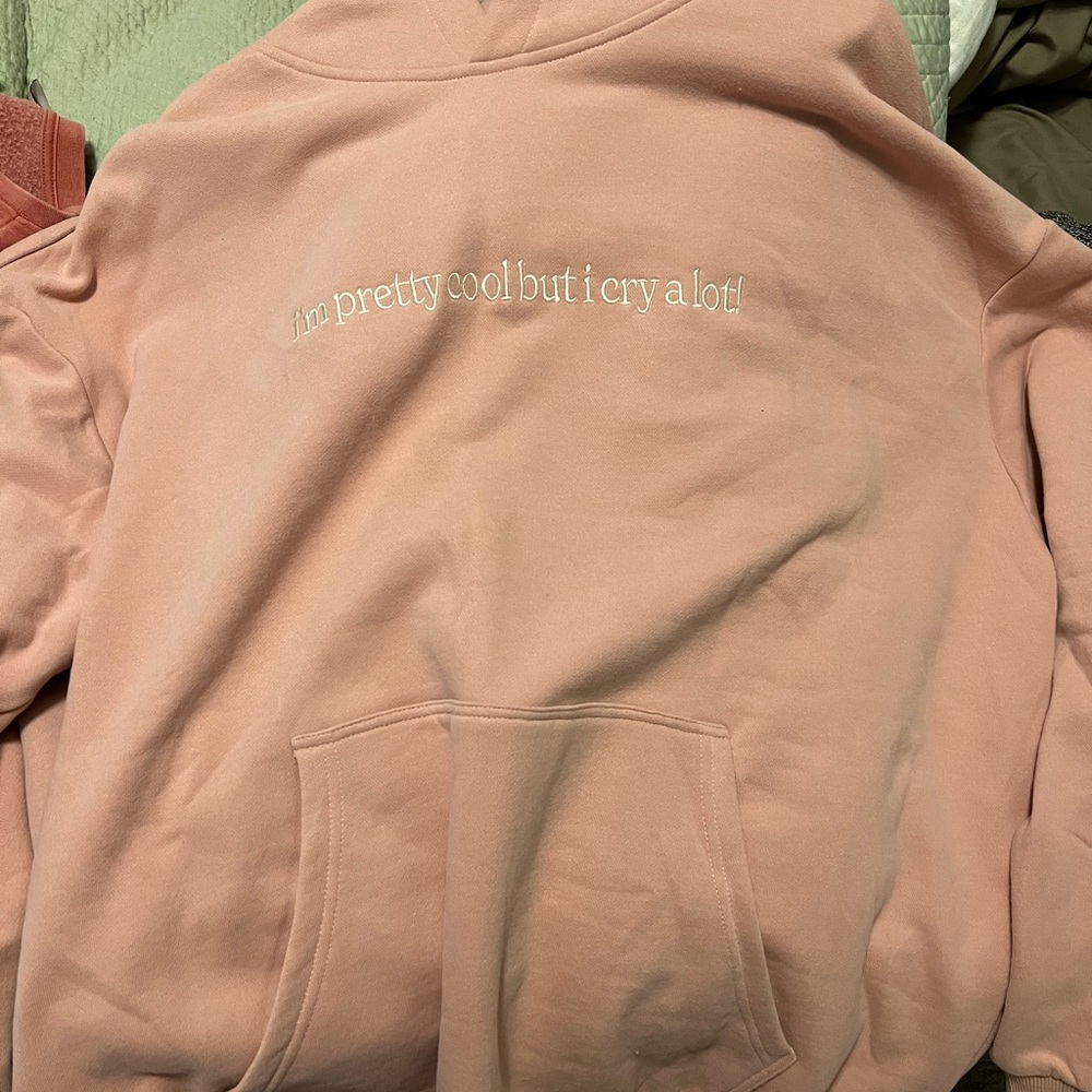 See The Way I See I Cry A Lot Hoodie